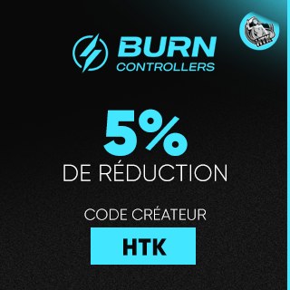 Burn Controllers — 5 % de réduction avec le code HTK